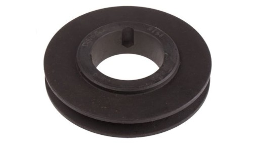 Krążek, śr. całkowita: 130.5mm, śr. otworu: 42mm, l. rowków: 1, Żeliwo, stal