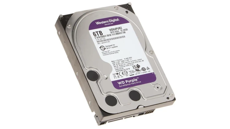 Dysk do rejestratora HDD-WD64PURZ 6TB 24/7