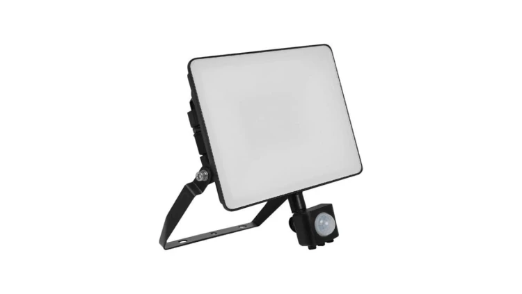 Projektor LED z czujnikiem ruchu FLUXI MC 10W 1200lm 6500K IP65 Czarny 5 Lat Gwarancji 23840-5
