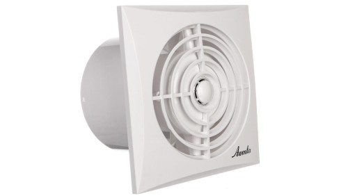 Wentylator wyciągowy fi 100 8W 102m3/h 230V IPX4 biały wył. czasowy SILENCE WZ100T