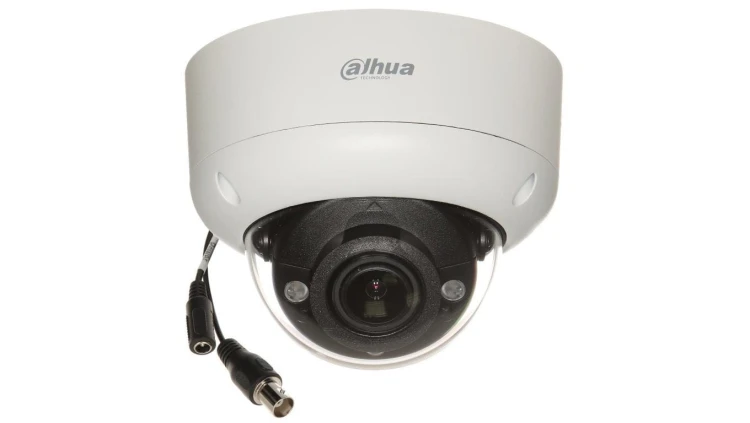 Kamera kopułkowa AHD, HD-CVI, HD-TVI, PAL 2Mpx 2.7...12mm HAC-HDBW1200RA-Z-2712-S6 wandaloodporna