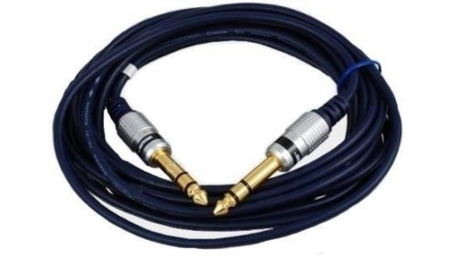 VITALCO MK61 Kabel instrumentalny Audio Jack 6,3mm Stereo (wtyk / wtyk) 3m 41.2316