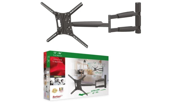 uchwyt ścienny do TV 13-86” LED/LCD 60kg obrotowy uchylny