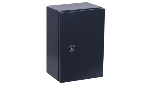 Obudowa hermetyczna rozdzielnica metalowa z płytą montażową 300x200x150mm IP65 natynkowa antracyt NEKU