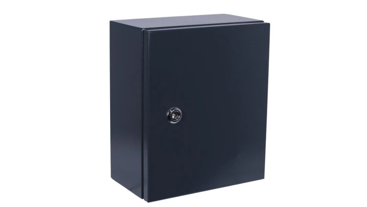 Obudowa hermetyczna rozdzielnica metalowa z płytą montażową 300x250x150mm IP65 natynkowa antracytowa NEKU