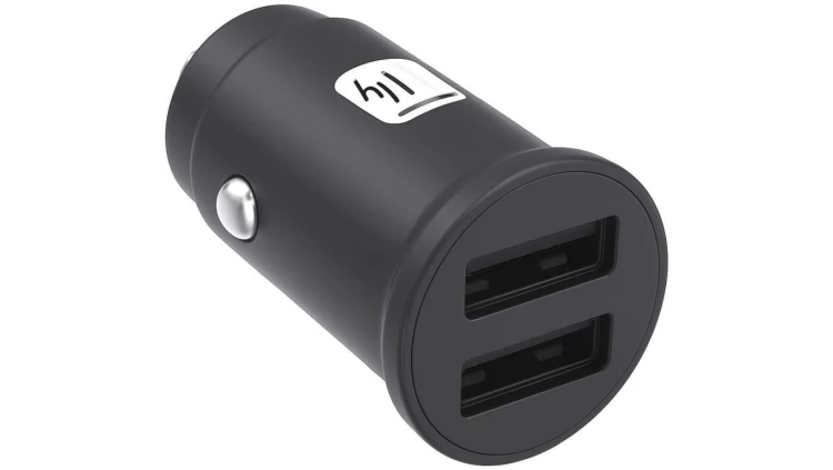 Ładowarka samochodowa 2x USB-A 24W/4.8A 5V