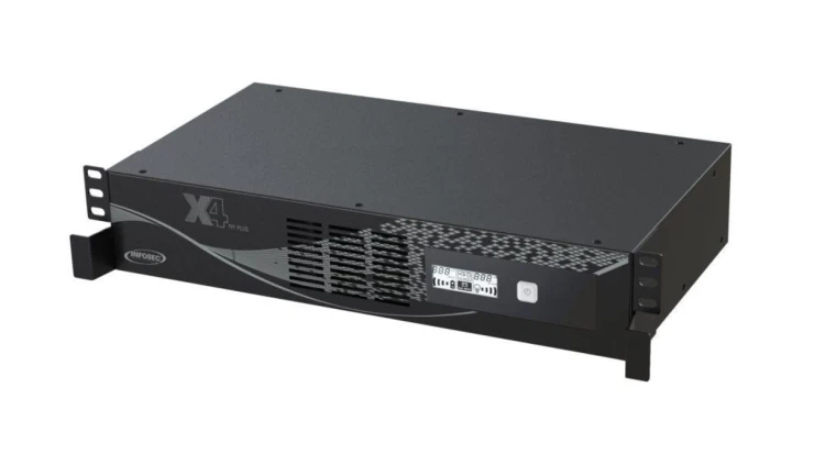 UPS zasilacz X4 600 RM Plus, 600VA, 360W, 4x C13, 2x FR/Schuko