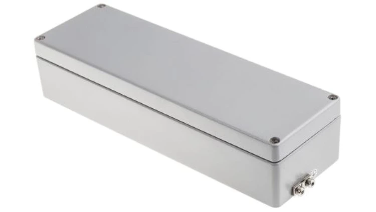 Obudowa Szary IP65, IP66, IP67, IP68, 57 x 250 x 80mm, RS PRO