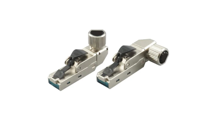 Wtyk modularny RJ45 8P8C kat.6a ekranowany FTP drut linka do łączy MPTL MOLEX