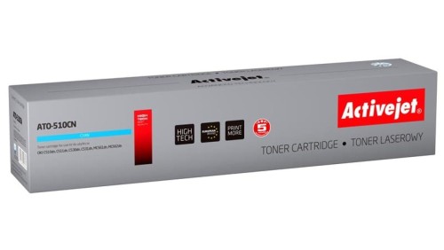 Toner Activejet ATO-510CN (zamiennik OKI 44469724 Supreme 5000 stron niebieski)