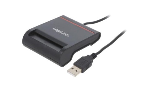 CR0047 Czytnik kart: chipowych, USB 2.0, IC/ID, Komunikacja: USB