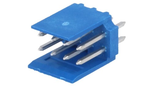 Gniazdo przewód-płytka męskie HE14 2,54mm 8-pin THT 3A 281739-4