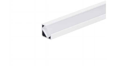 Profil led Corner 1m biały z osłoną mleczną MLF