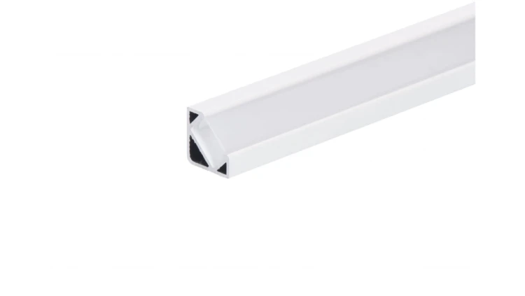 Profil led Corner 1m biały z osłoną mleczną MLF