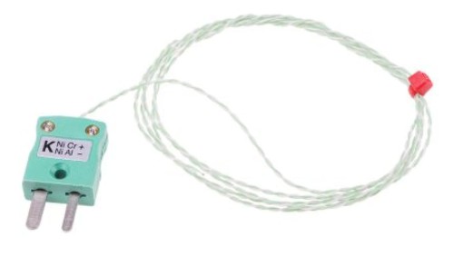 Termopara typ K do +250C 1m kabel 1m IEC
