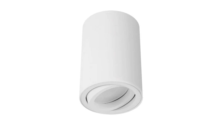 Lampa plafon oprawa sufitowa natynkowa tuba BEMOL DWL GU10 biały 03537 STRUHM