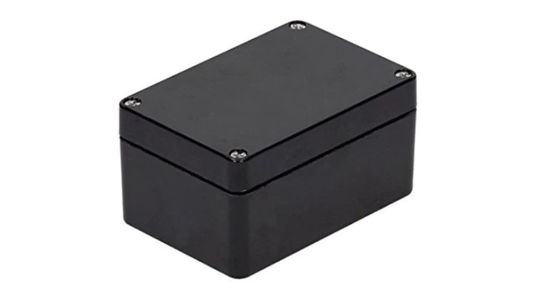 Obudowa Czarny IP66 Silikon, 190 x 75 x 55mm, RS PRO