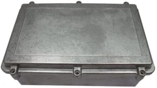 Obudowa ekranowana Srebrny IP67 Silikon, 274 x 173 x 100mm, RS PRO