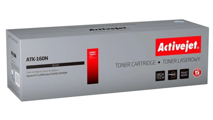 Toner Activejet ATK-160N (zamiennik Kyocera TK-160 Supreme 2500 stron czarny)