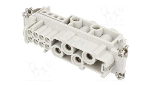 Złącze HDC wkładka stykowa żeńskie GWconnect PIN 12(4+8) 936010245