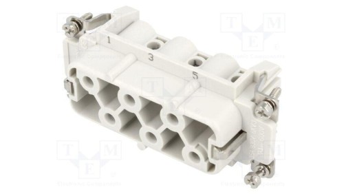 Złącze HDC wkładka stykowa żeńskie GWconnect PIN 6 35A 500V 936010211