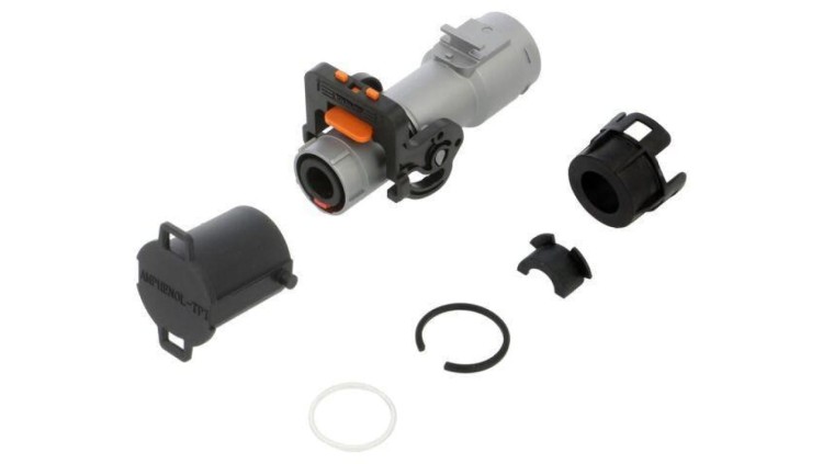 Złącze zasilające DC serii PowerLok Gen.2 męskie 300A 1kV PIN: 1 PL18Y-301-50-2-5