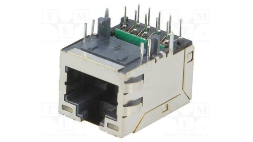 Złącze RJ45 gniazdo MXMag PIN 8 Kat 5e ekranowane złocony 93627-3601