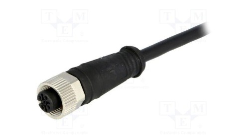 Złącze M12 wtyk żeńskie Micro-Change PIN 4 proste 4A 250V 1200652253