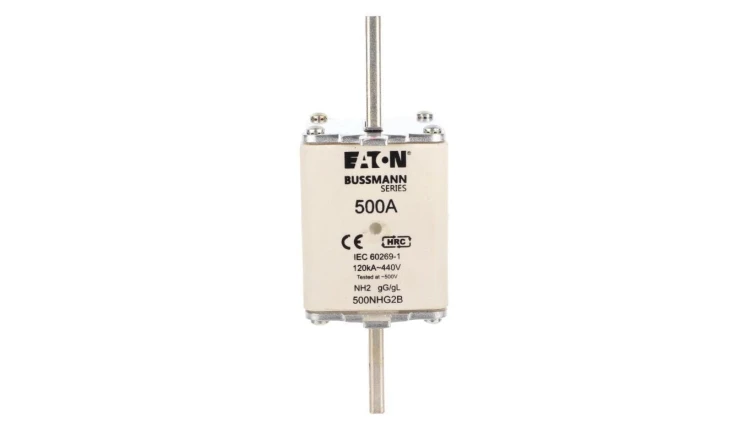Wkładka NH2 500A 500V gL/gG podwójny wskaźnik 500NHG2B