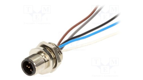 Złącze M12 gniazdo PIN 5 męskie Micro-Change 250V proste 1200700231