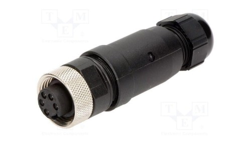 Złącze 7/8 wtyk Mini-Change żeńskie PIN 5 proste 600V IP67 1300170023