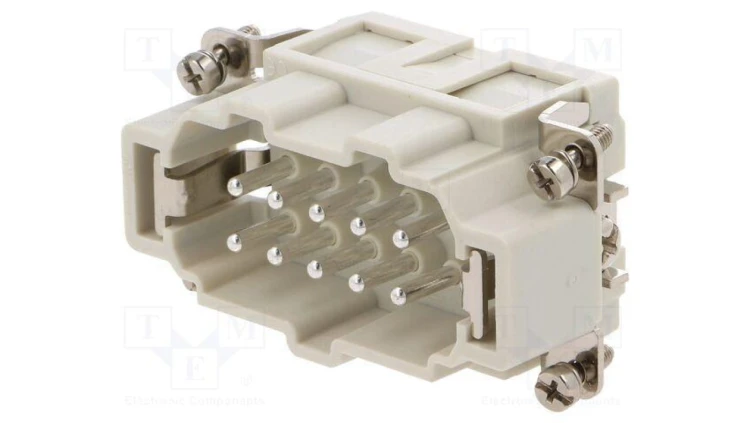 Złącze HDC wkładka stykowa męskie GWconnect PIN 10 16A 500V 93601-0230