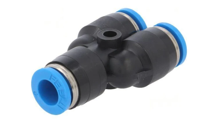 Złączka wtykowa prosta,rozgałęźna Y -0,95-6bar PBT QS 153149