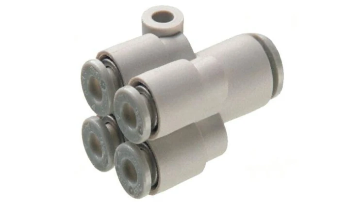 Złączka wtykowa -1-10bar polipropylen Øwyj 6mm Øwej 8mm KQ2UD06-08A