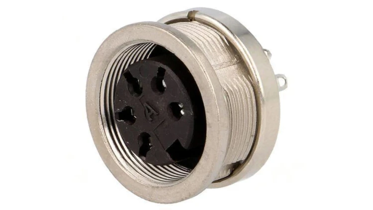 Złącze M16 gniazdo żeńskie -PIN 5 5A 300V C091D C09131N0051002U