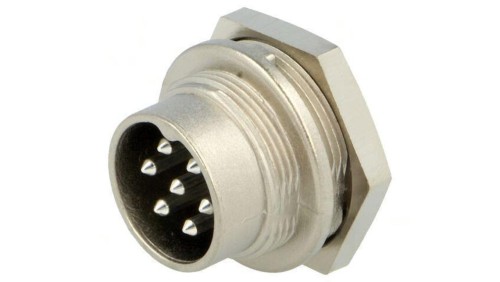 Złącze M16 gniazdo męskie -PIN 7 5A 300V C091A IP40 T3477009U