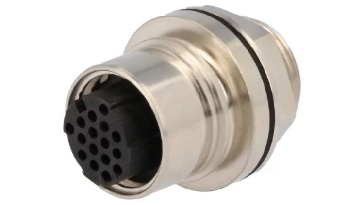 Złącze okrągłe gniazdo żeńskie PIN: 16 3A 60V bez styków PXM6012/16S/CR
