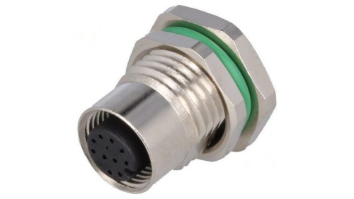 Złącze M12 gniazdo PIN: 12 żeńskie 30V proste IP67 THT 1,5A PXMBNI12RPF12APCM16