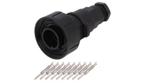 Złącze okrągłe wtyk męskie PIN: 9 5A 150V Standard Buccaneer PX0728/P