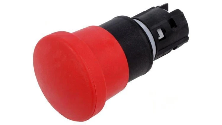 Przełącznik bezpieczeństwa 22mm Poz.stab 2 czerwony 45 Poz 2 45-2C37.1920.000