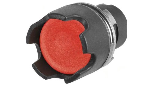 Przełącznik przyciskany 22mm Poz.stab 1 czerwony brak IP65 46-2131.1420.000