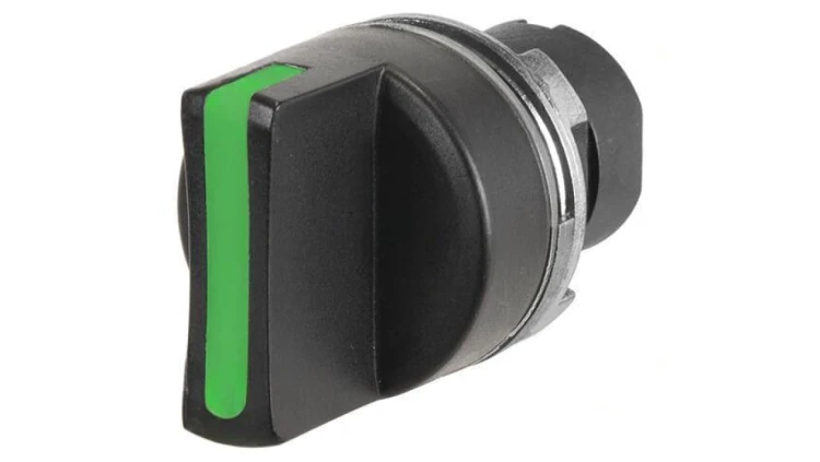 Przełącznik obrotowy 22mm Poz.stab 3 czarny brak IP65 46 46-2819.1EX0.008