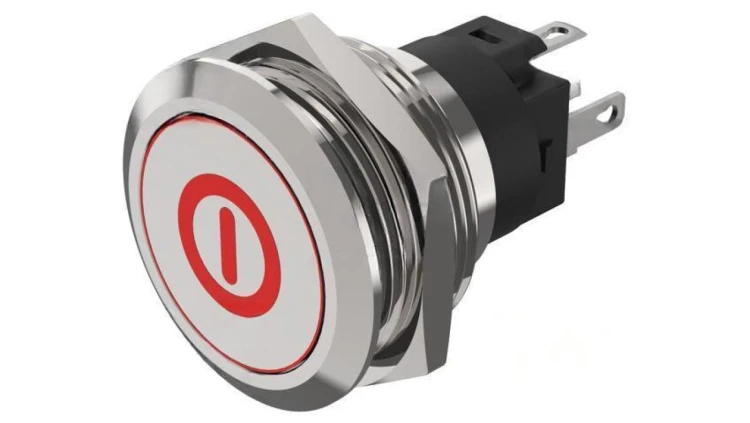 Przełącznik wandaloodporny Poz 2 SPDT 3A/240VAC 3A/240VDC 82-6151.1A14.B001
