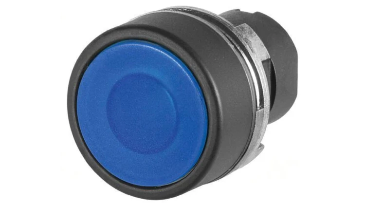 Przełącznik przyciskany 22mm Poz.stab 2 niebieski IP65 46 46-2234.11J0.000
