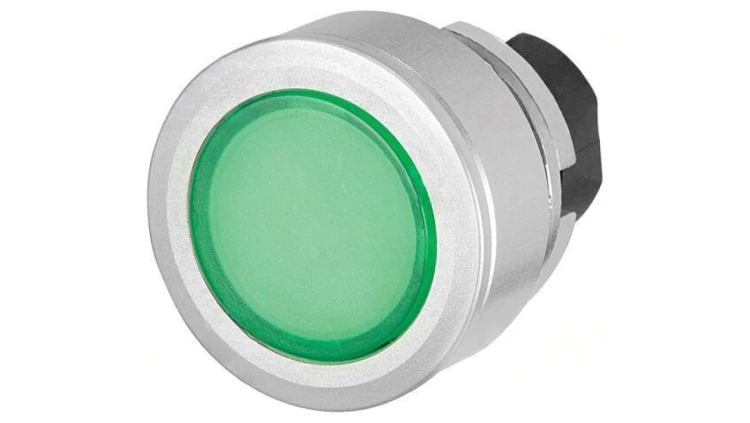 Przełącznik przyciskany 30mm Poz.stab 2 zielony IP65 46 46-2234.4FH0.000
