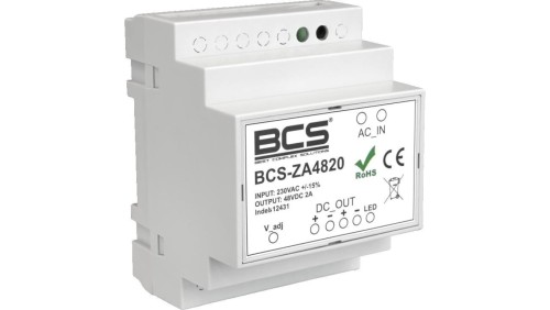 Zasilacz sieciowy 48V DC 2A BCS-ZA4820