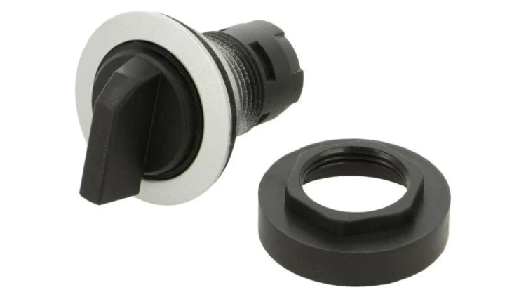 Przełącznik obrotowy Ilość Pozycji Stabilnych: 3 RONTRON-R-JUWEL IP65 22mm RRJWB