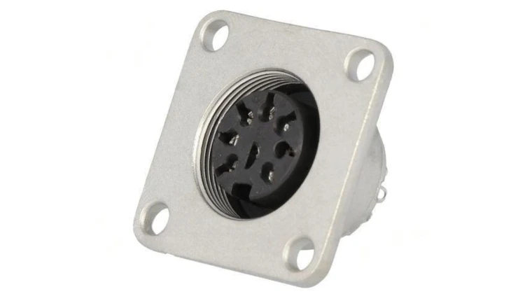 Złącze M16 gniazdo żeńskie -PIN 8 5A 100V C091D C09131T0081002U