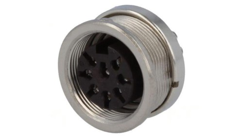 Złącze M16 gniazdo żeńskie -PIN 8 5A 100V C091A T3507000U