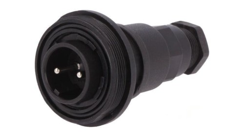 Złącze okrągłe wtyk męskie PIN: 2 12A 250V IP68 UL94V-0 6÷8mm PX0737/P